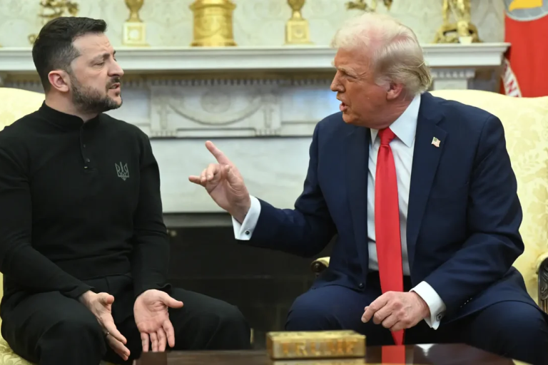 Zelenski y Trump en la Casa Blanca